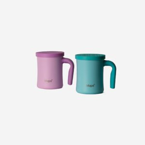 Mug metálico tapa silicona