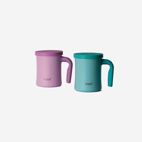 Mug metálico tapa silicona
