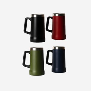 Vasos cerveceros metálicos lacerables