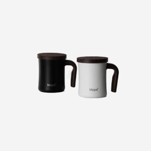Mug metálico tapa silicona