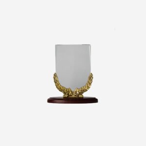 Cristal base madera