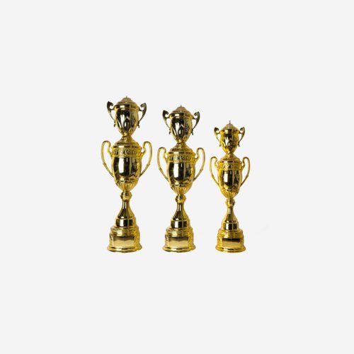 TROFEO PLÁSTICO DOBBLE NIVEL YG-232 A-B-C Trofeo plástico doble nivel