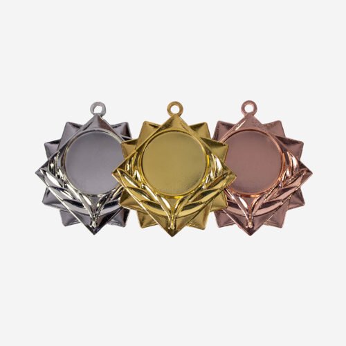 Medallas metálicas