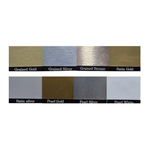 Laminas metálicas para sublimación